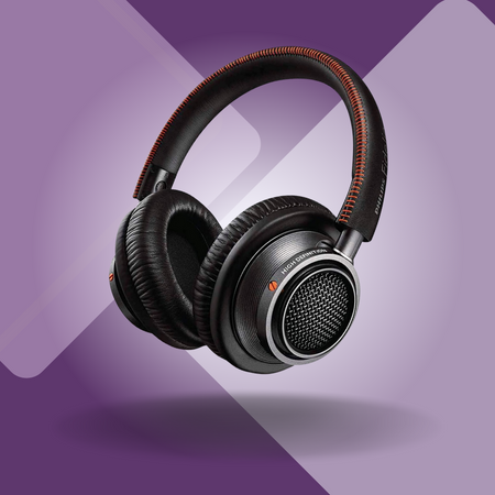 Philips Audio Fidelio L2 Over-Ear Open-Air Headphone Black Fl2p